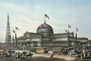 1853年に世界博覧会のために建てられたニューヨーククリスタルパレス